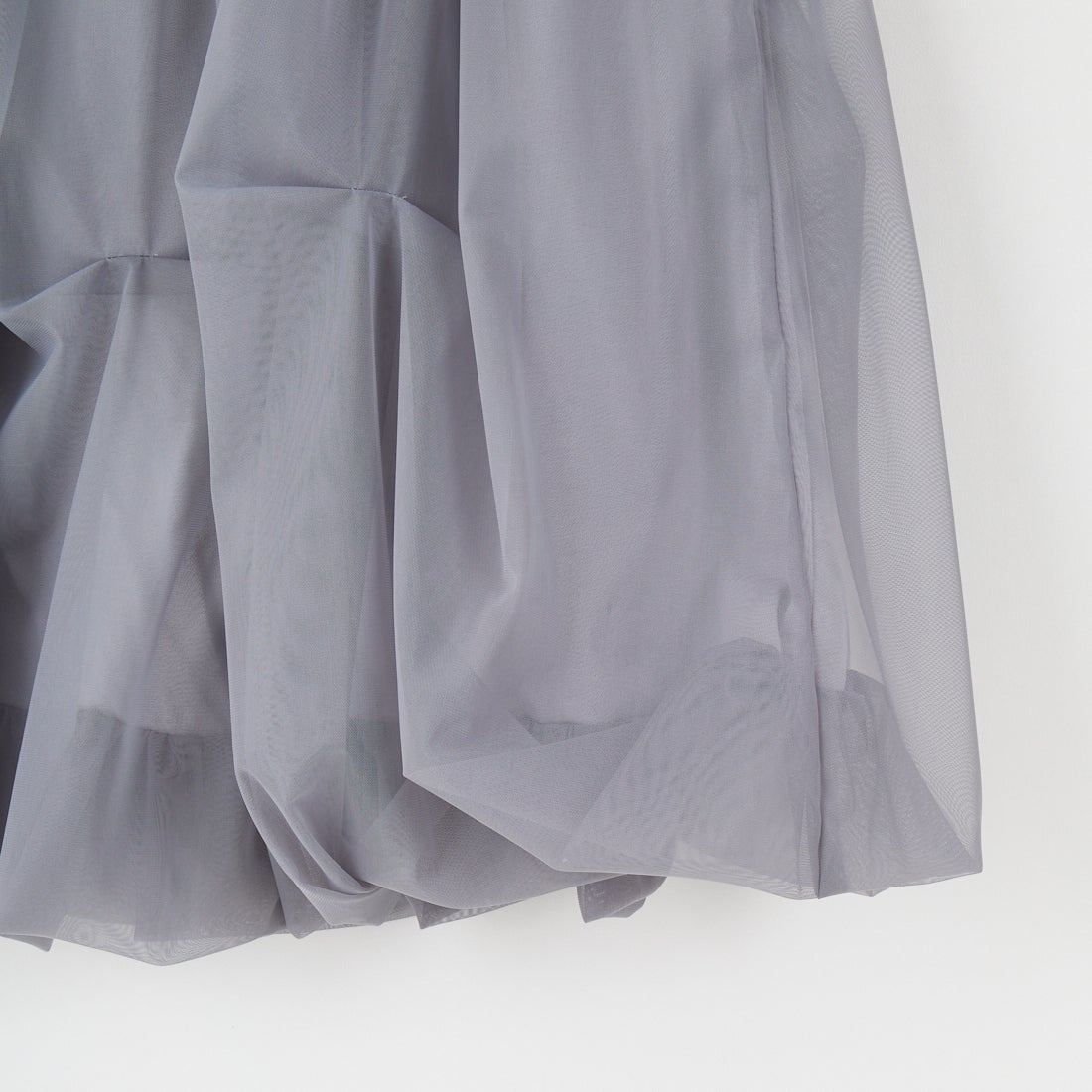 Jeans Factory Clothes [ジーンズファクトリークローズ] チュールタックバルーンスカート [21254062] 002 ｸﾞﾚｰ