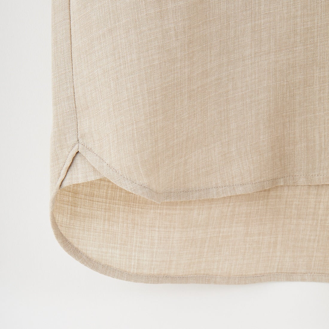 Jeans Factory Clothes [ジーンズファクトリークローズ] TECHキャンバス バンドカラーシャツ [EPC-51101] 2 L.BEIGE