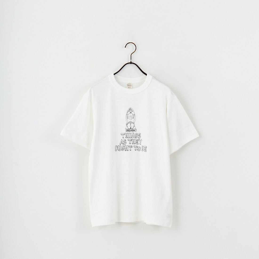 WAREHOUSE [ウエアハウス] Yusuke Hanai × WAREHOUSE Co. シャドウボーダーTシャツ [4601-THINGS-AS-THEY]