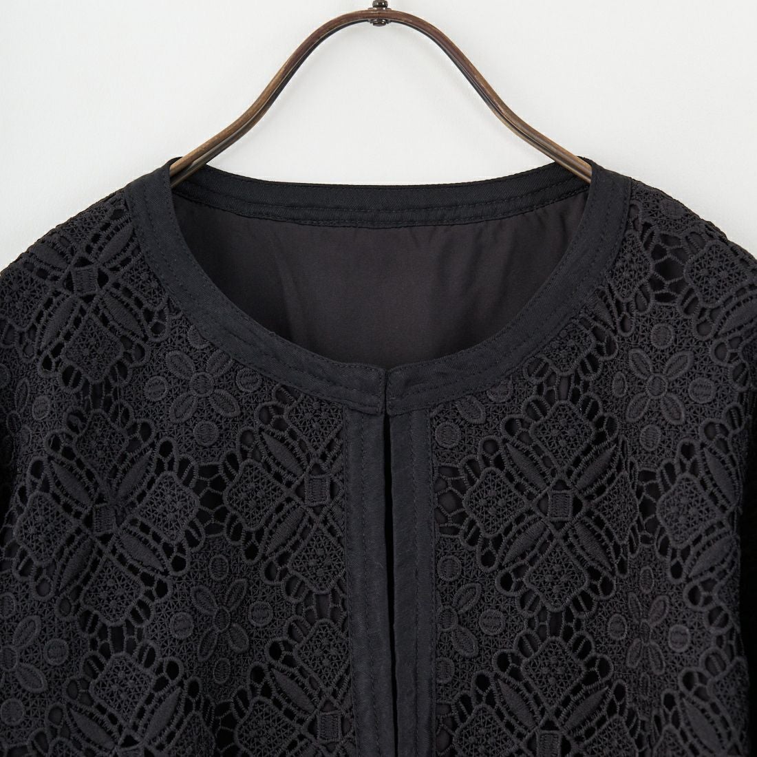 Jeans Factory Clothes [ジーンズファクトリークローズ] レースジャケット [147-28015] 09 ﾌﾞﾗｯｸ
