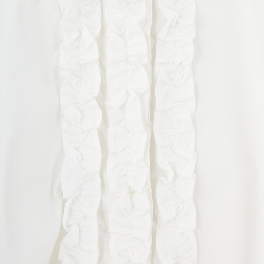 Jeans Factory Clothes [ジーンズファクトリークローズ] ストレッチフリルシャツ [L3118] 110 O.WHT