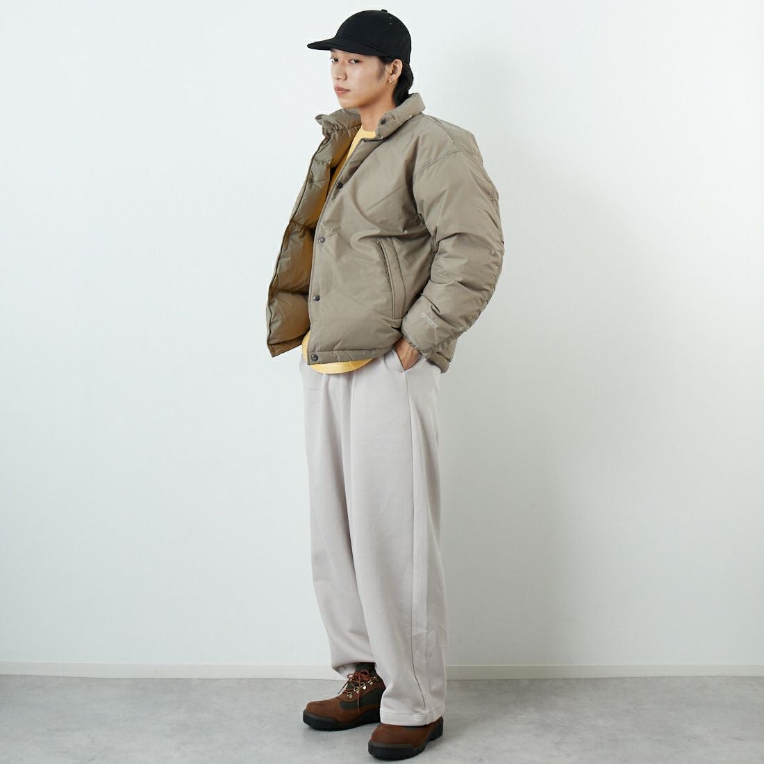 THE NORTH FACE [ザ ノースフェイス] オルタレーションシエラジャケット [ND92565] MR &&モデル身長：179cm 着用サイズ：M&&