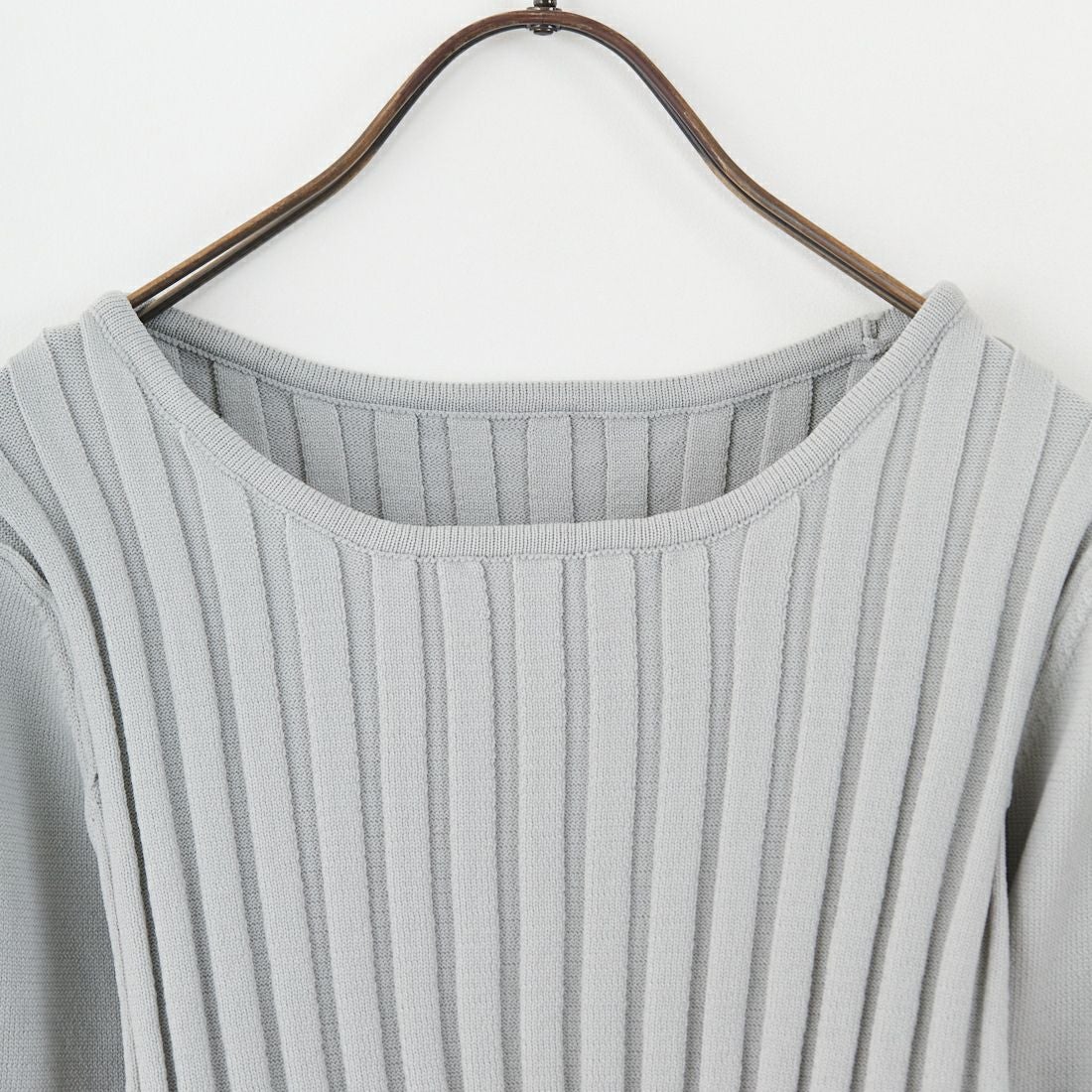 Jf Ready Made [ジェイエフレディメイド] ウェーブシアースリーブニット [650113] 115 ｸﾞﾚｰ/ｲ