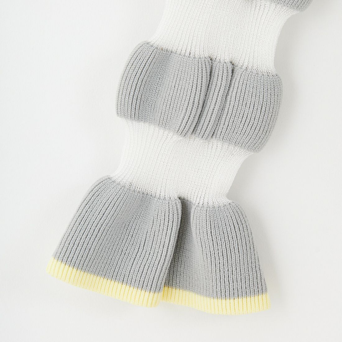 Jf Ready Made [ジェイエフレディメイド] ウェーブシアースリーブニット [650113] 115 ｸﾞﾚｰ/ｲ