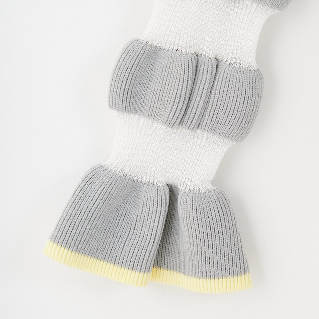 Jf Ready Made [ジェイエフレディメイド] ウェーブシアースリーブニット [650113] 115 ｸﾞﾚｰ/ｲ