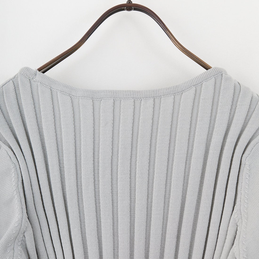 Jf Ready Made [ジェイエフレディメイド] ウェーブシアースリーブニット [650113] 115 ｸﾞﾚｰ/ｲ