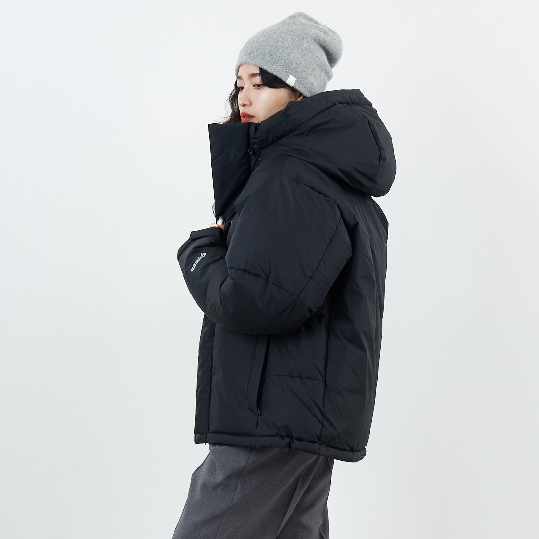 THE NORTH FACE [ザ ノースフェイス] バルトロライトジャケット [ND92551] K &&モデル身長：162cm 着用サイズ：XS&&