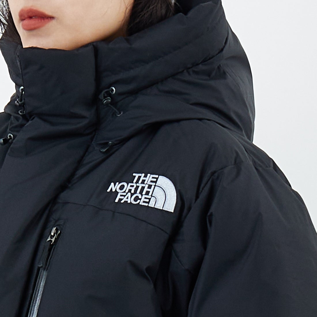 THE NORTH FACE [ザ ノースフェイス] バルトロライトジャケット [ND92551] K &&モデル身長：162cm 着用サイズ：XS&&