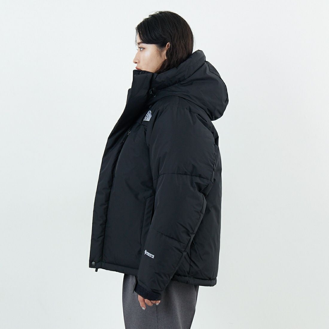 THE NORTH FACE [ザ ノースフェイス] バルトロライトジャケット [ND92551] K &&モデル身長：162cm 着用サイズ：XS&&