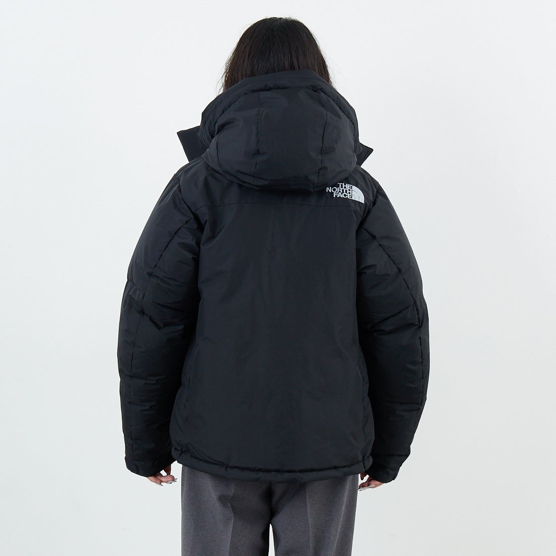 THE NORTH FACE [ザ ノースフェイス] バルトロライトジャケット [ND92551] K &&モデル身長：162cm 着用サイズ：XS&&