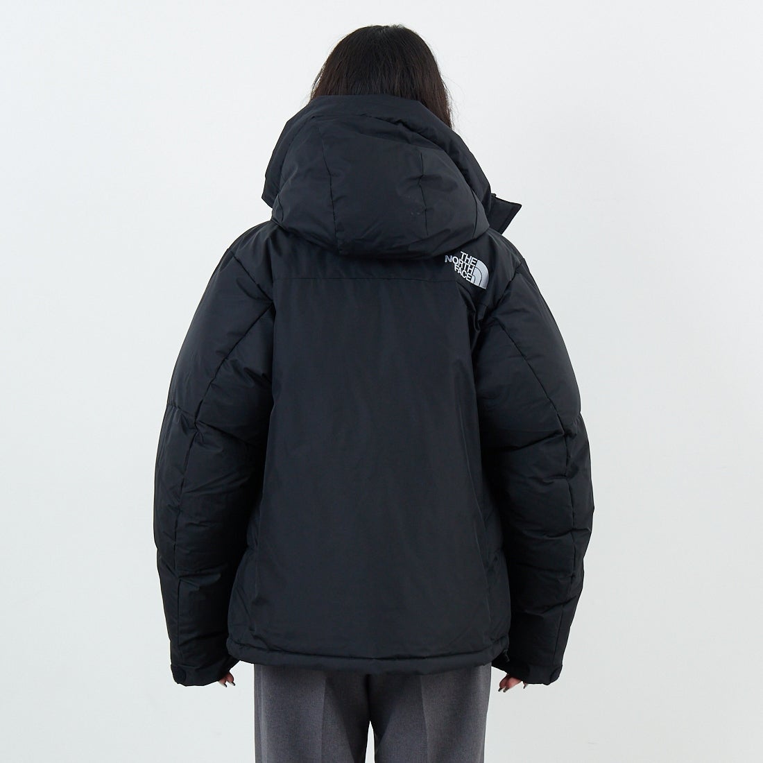 THE NORTH FACE [ザ ノースフェイス] バルトロライトジャケット [ND92551] K &&モデル身長：162cm 着用サイズ：S&&