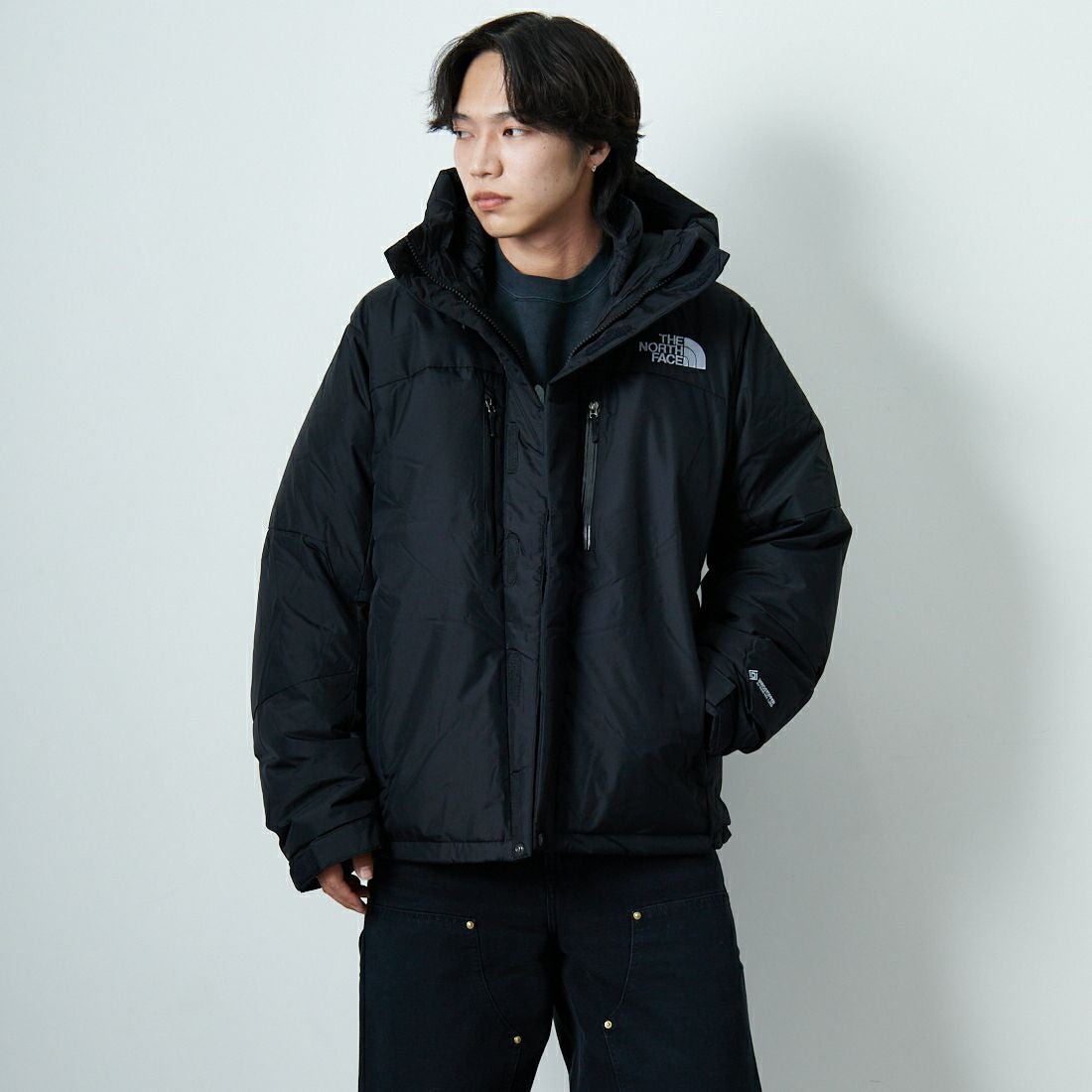 THE NORTH FACE [ザ ノースフェイス] バルトロライトジャケット [ND92551] K &&モデル身長：179cm 着用サイズ：L&&