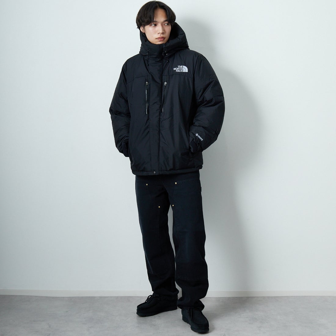 THE NORTH FACE [ザ ノースフェイス] バルトロライトジャケット [ND92551] K &&モデル身長：179cm 着用サイズ：L&&