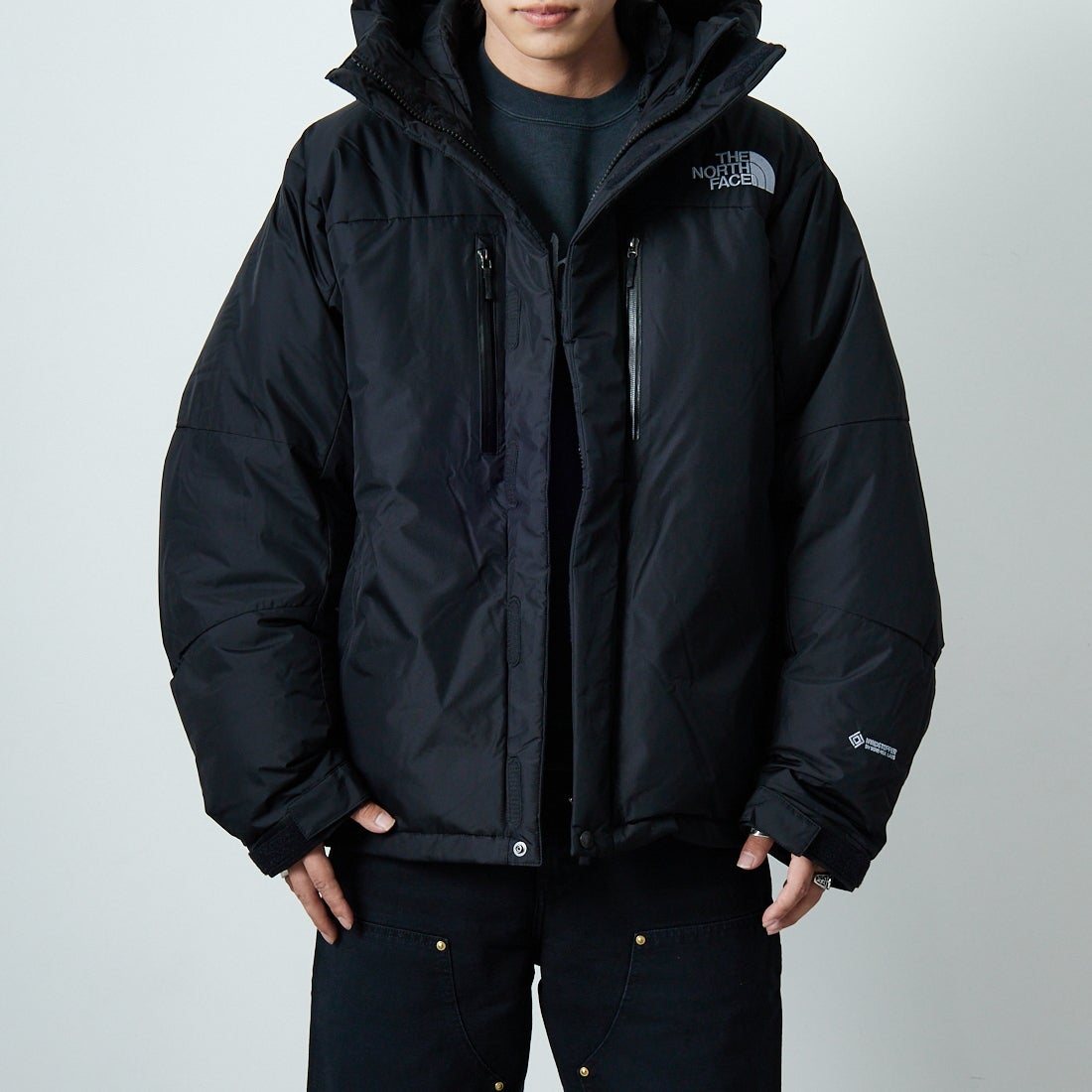 THE NORTH FACE [ザ ノースフェイス] バルトロライトジャケット [ND92551] K &&モデル身長：179cm 着用サイズ：XL&&
