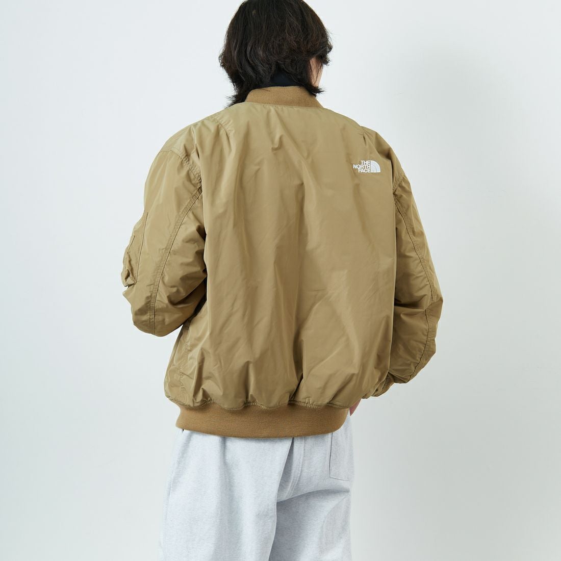 THE NORTH FACE [ザ ノースフェイス] インサレーションボンバージャケット [NY82552] CK &&モデル身長：179cm 着用サイズ：L&&