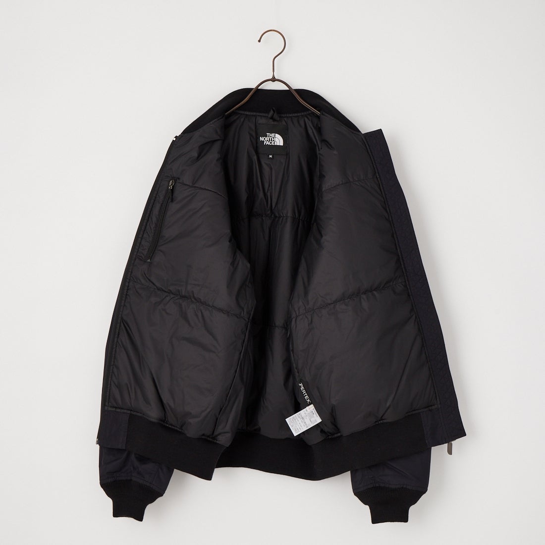 THE NORTH FACE [ザ ノースフェイス] インサレーションボンバージャケット [NY82552] CK &&モデル身長：179cm 着用サイズ：L&&