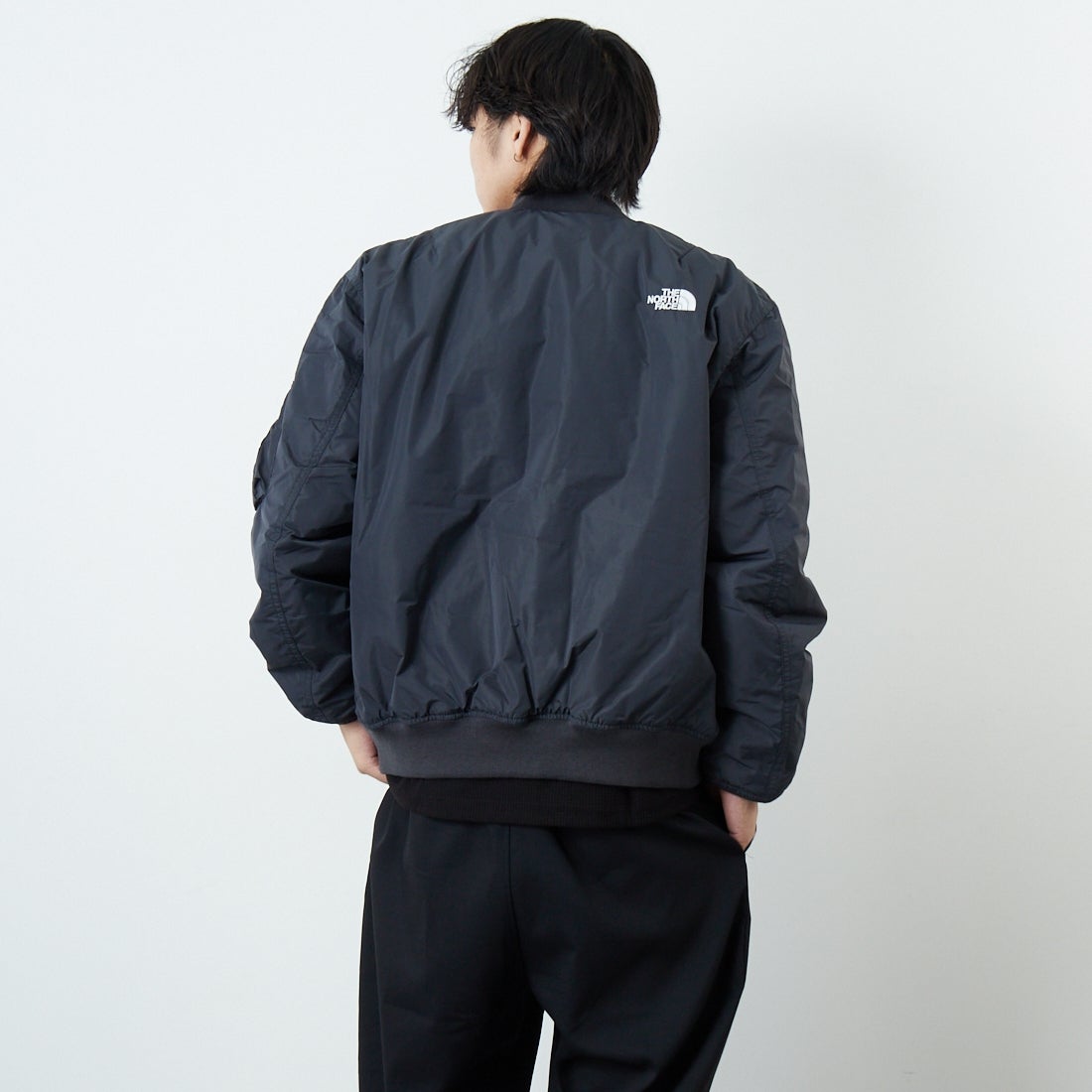THE NORTH FACE [ザ ノースフェイス] インサレーションボンバージャケット [NY82552] AG &&モデル身長：179cm 着用サイズ：M&&