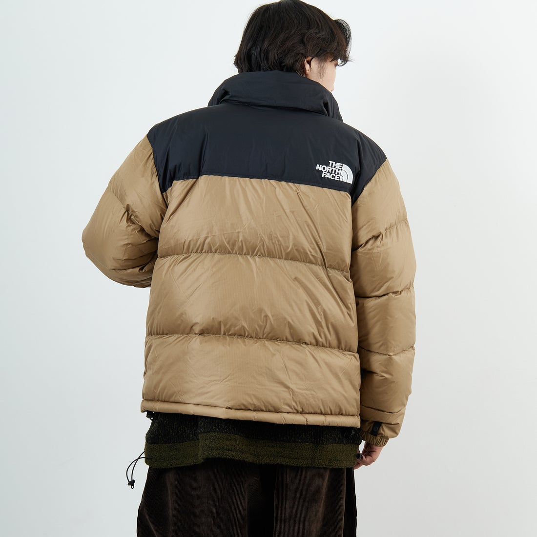 THE NORTH FACE [ザ ノースフェイス] ヌプシジャケット [ND92555] CK &&モデル身長：179cm 着用サイズ：XL&&