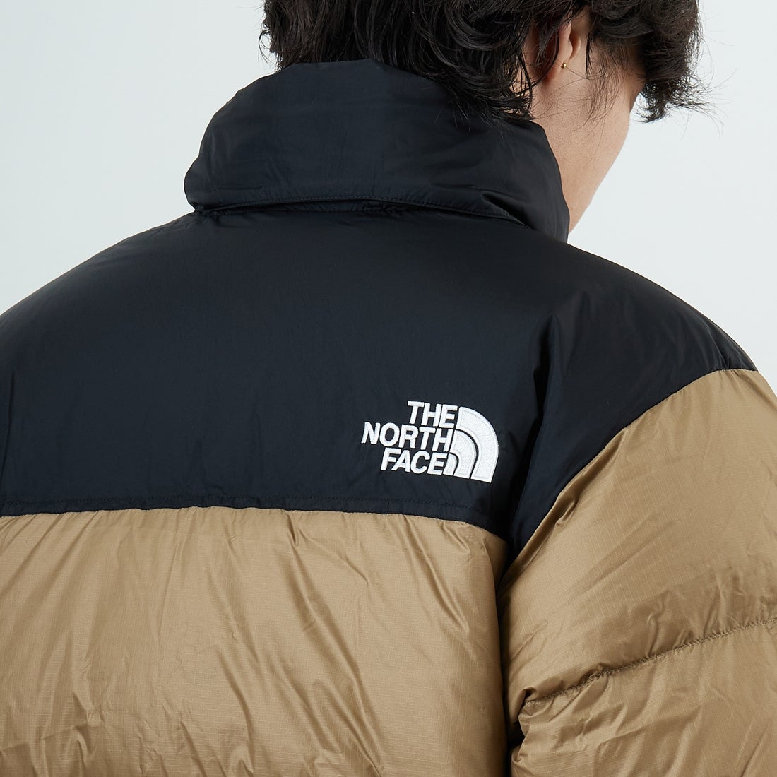 THE NORTH FACE [ザ ノースフェイス] ヌプシジャケット [ND92555] CK &&モデル身長：179cm 着用サイズ：XL&&