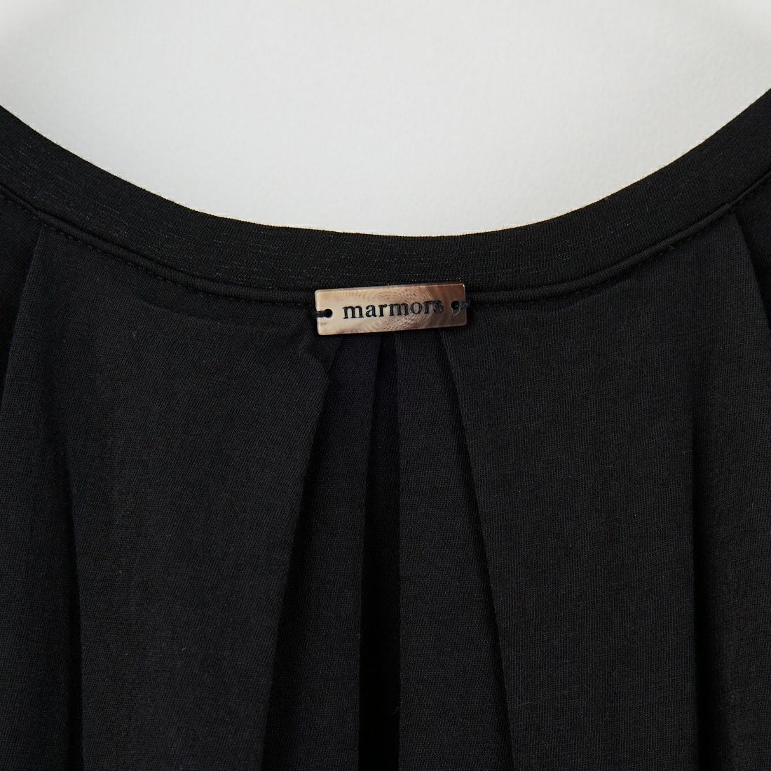 marmors [マルモア] ALBINI バックタックワンピース [0225304101] BLACK