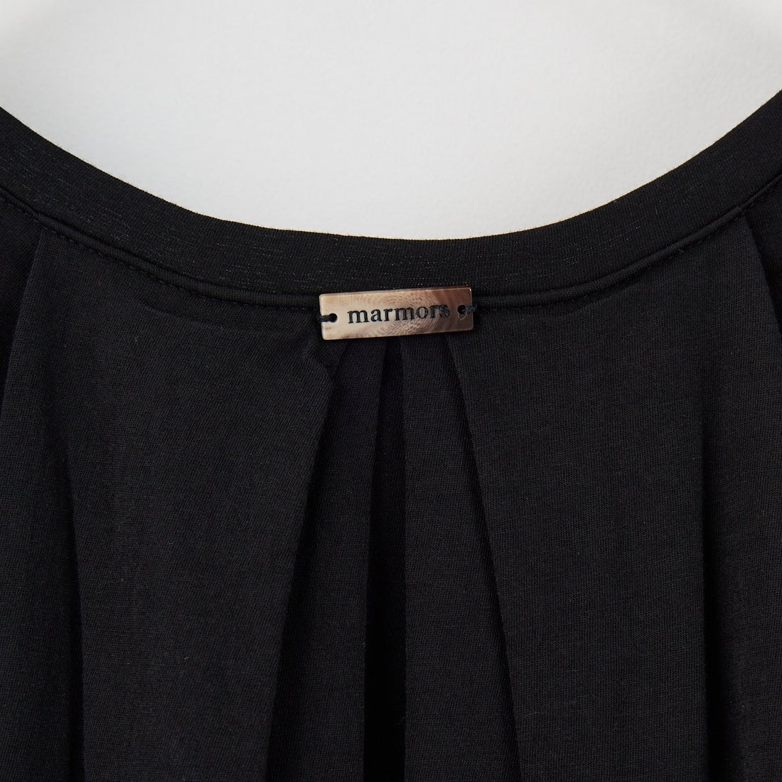 marmors [マルモア] ALBINI バックタックワンピース [0225304101] BLACK