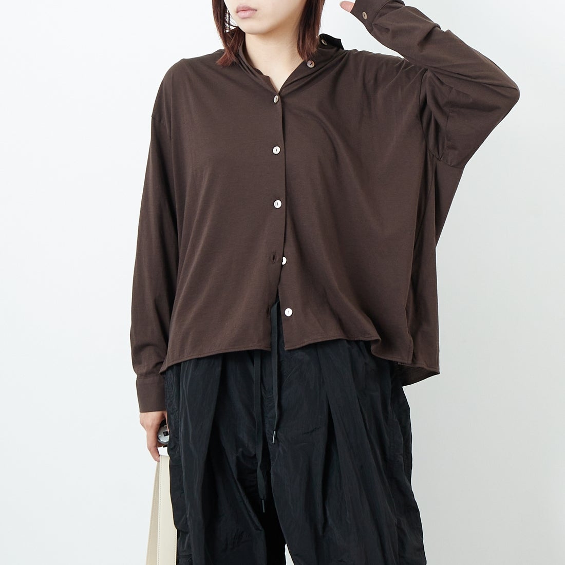 BROWN&モデル身長：167cm 着用サイズ：36&&