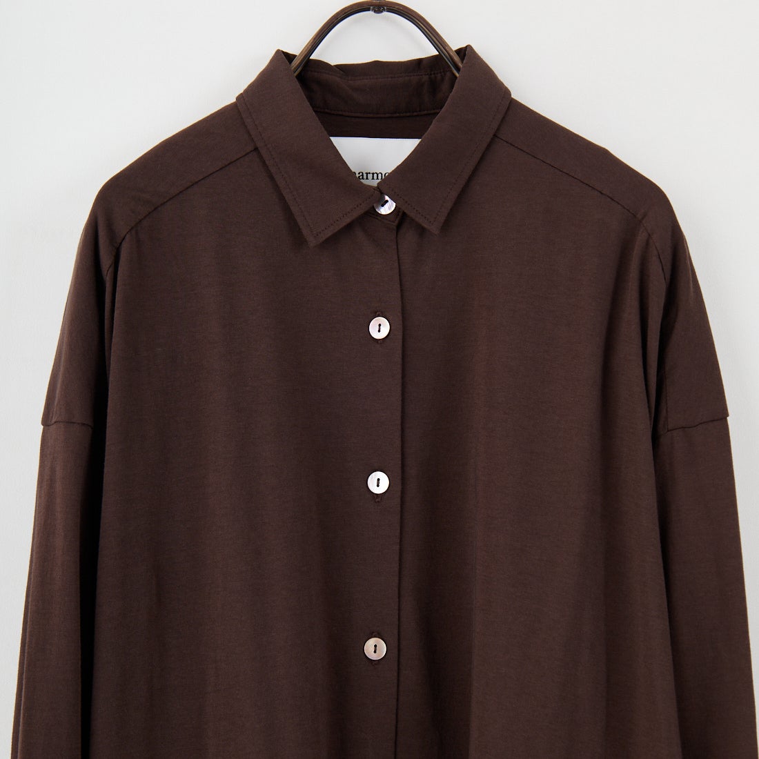 marmors [マルモア] ALBINI カットソーシャツ [0225301102] BROWN