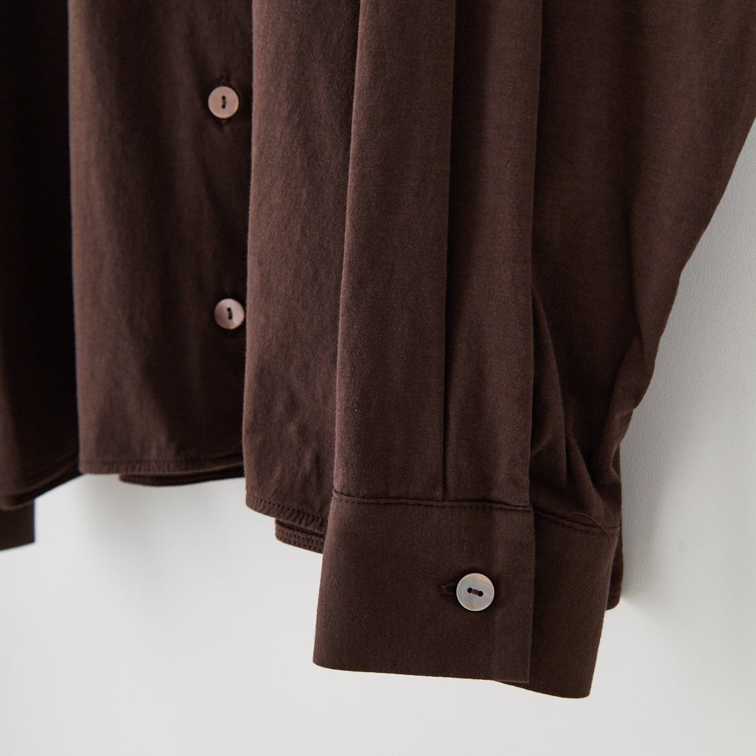 marmors [マルモア] ALBINI カットソーシャツ [0225301102] BROWN