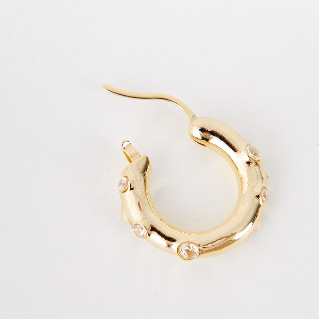 LAPUIS [ラピュイ] ガーデンフープピアス [252-220110] ｺﾞｰﾙﾄﾞ