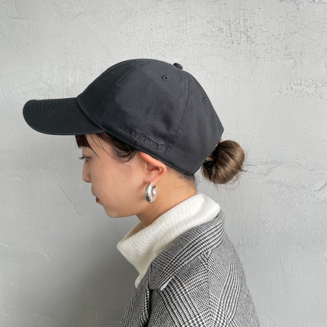 Americana [アメリカーナ] 47 クリーンナップキャップ [FC-020] ﾌﾞﾗｯｸ