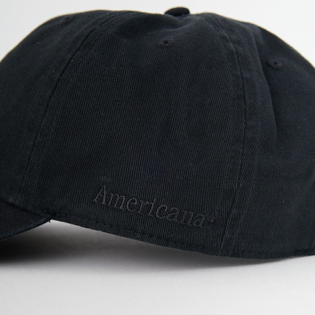 Americana [アメリカーナ] 47 クリーンナップキャップ [FC-020] ﾌﾞﾗｯｸ