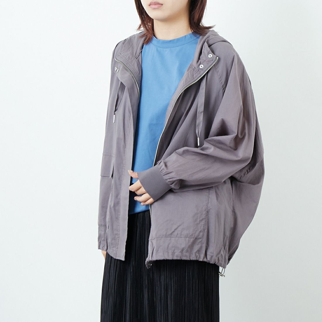 DIGNITE COLLIER [ディニテコリエ] フーディージップブルゾン