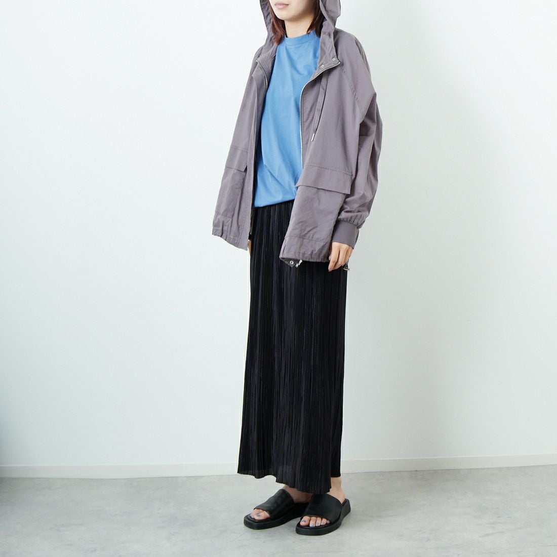 DIGNITE COLLIER [ディニテコリエ] フーディージップブルゾン