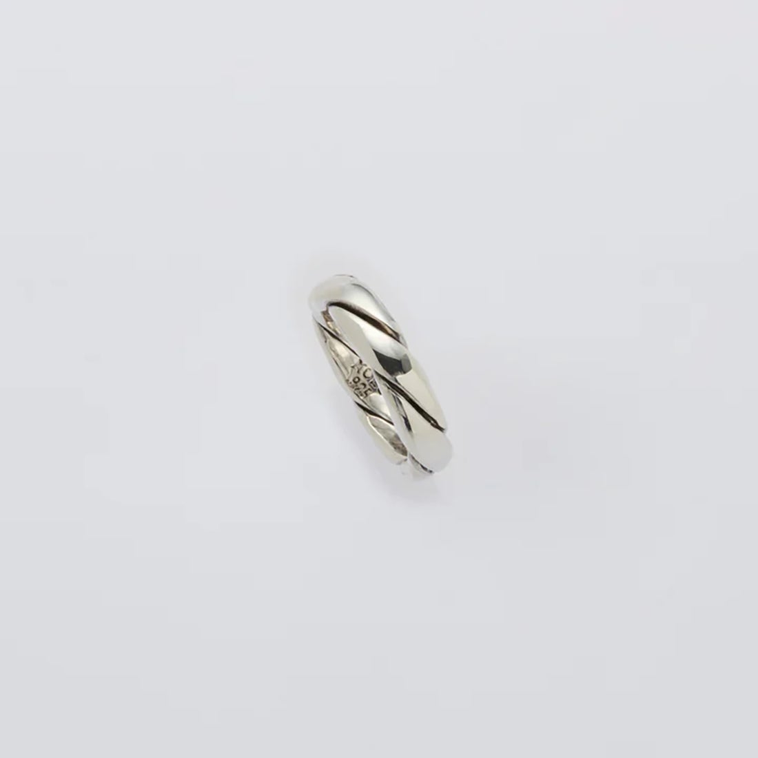 XOLO JEWELRY [ショロジュエリー] シングルツイストリング [XOR063] SILVER