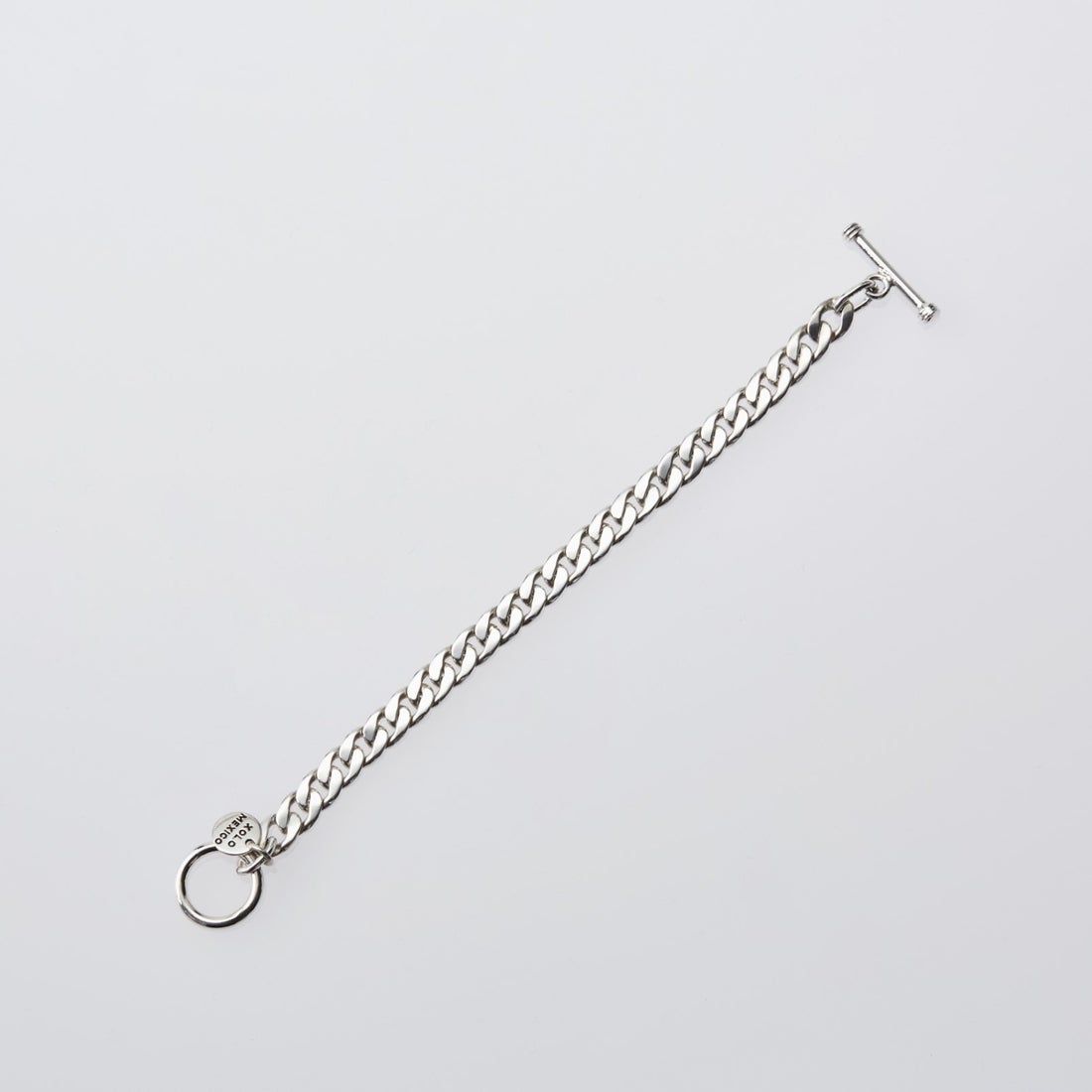 XOLO JEWELRY [ショロジュエリー] ベーシックリンクブレスレット 8mm [XOB008-19] SILVER