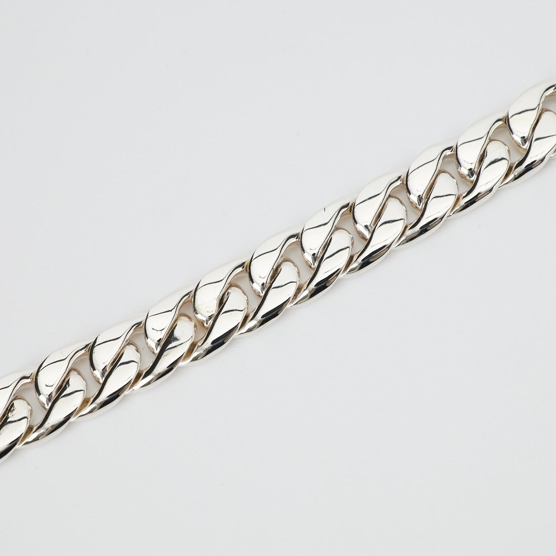 XOLO JEWELRY [ショロジュエリー] ベーシックリンクブレスレット 8mm [XOB008-19] SILVER