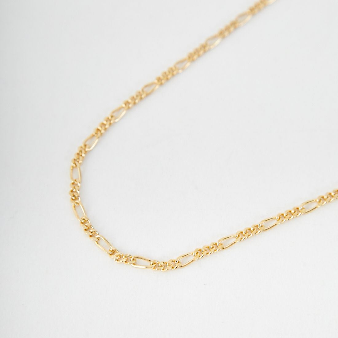 XOLO JEWELRY [ショロジュエリー] フィガロリンクネックレス 2mm [XON049-60G] GOLD