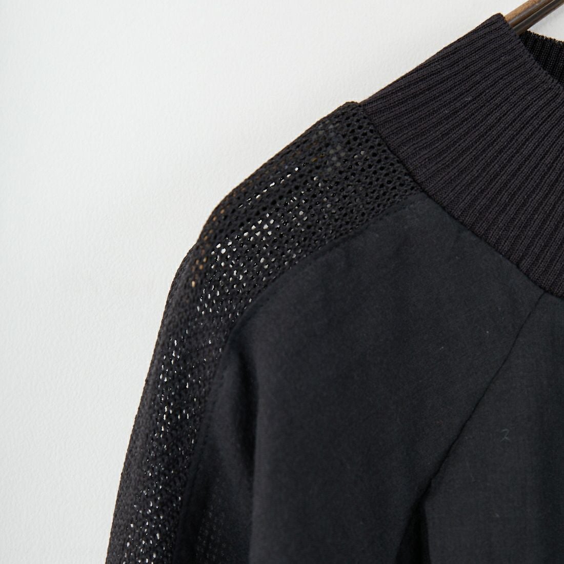 Munich [ミューニック] リブカフドッキングブラウス [MN252T02] 009 BLK