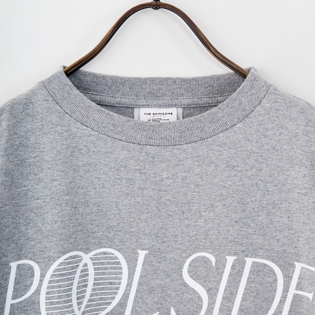 THE SHINZONE [ザ シンゾーン] プールサイドTシャツ [25MMSCU06] 06 GRAY
