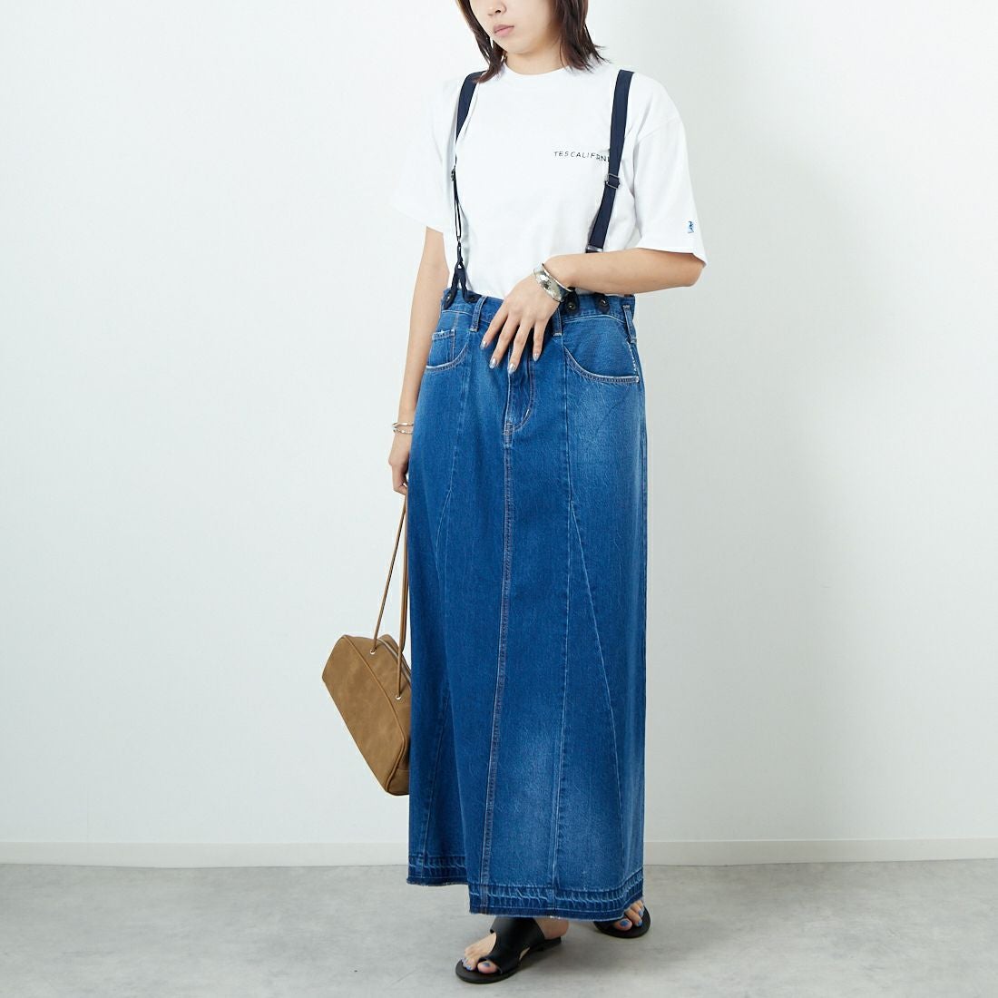 ANTGAUGE [アントゲージ] サロペットスカート [GE521]｜ジーンズ