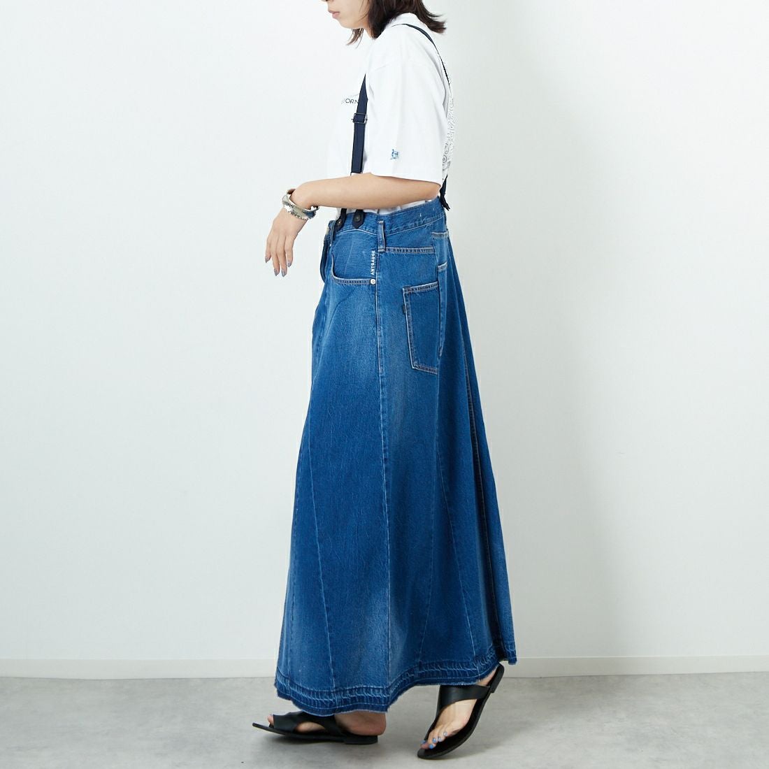 ANTGAUGE [アントゲージ] サロペットスカート [GE521]｜ジーンズ