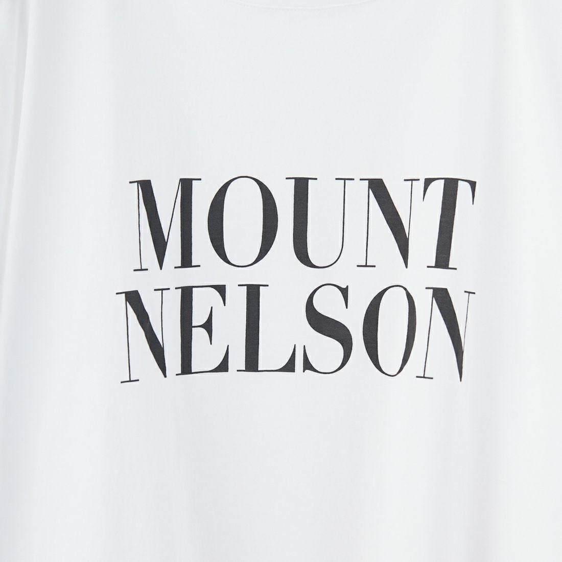 MICA&DEAL [マイカアンドディール] MOUNT NELSON プリントプルオーバー [0125309216] WHITE