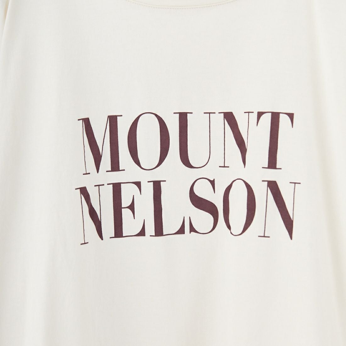 MICA&DEAL [マイカアンドディール] MOUNT NELSON プリントプルオーバー [0125309216] L/BEIGE
