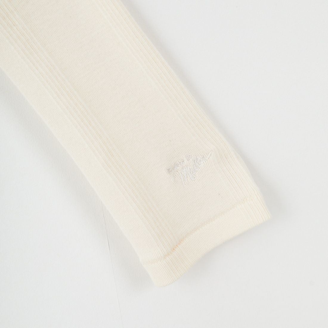 Robert P.Miller [ロバートピーミラー] 別注 パネルリブ ポロカーディガン [RM254-2179IN-JF] IVORY