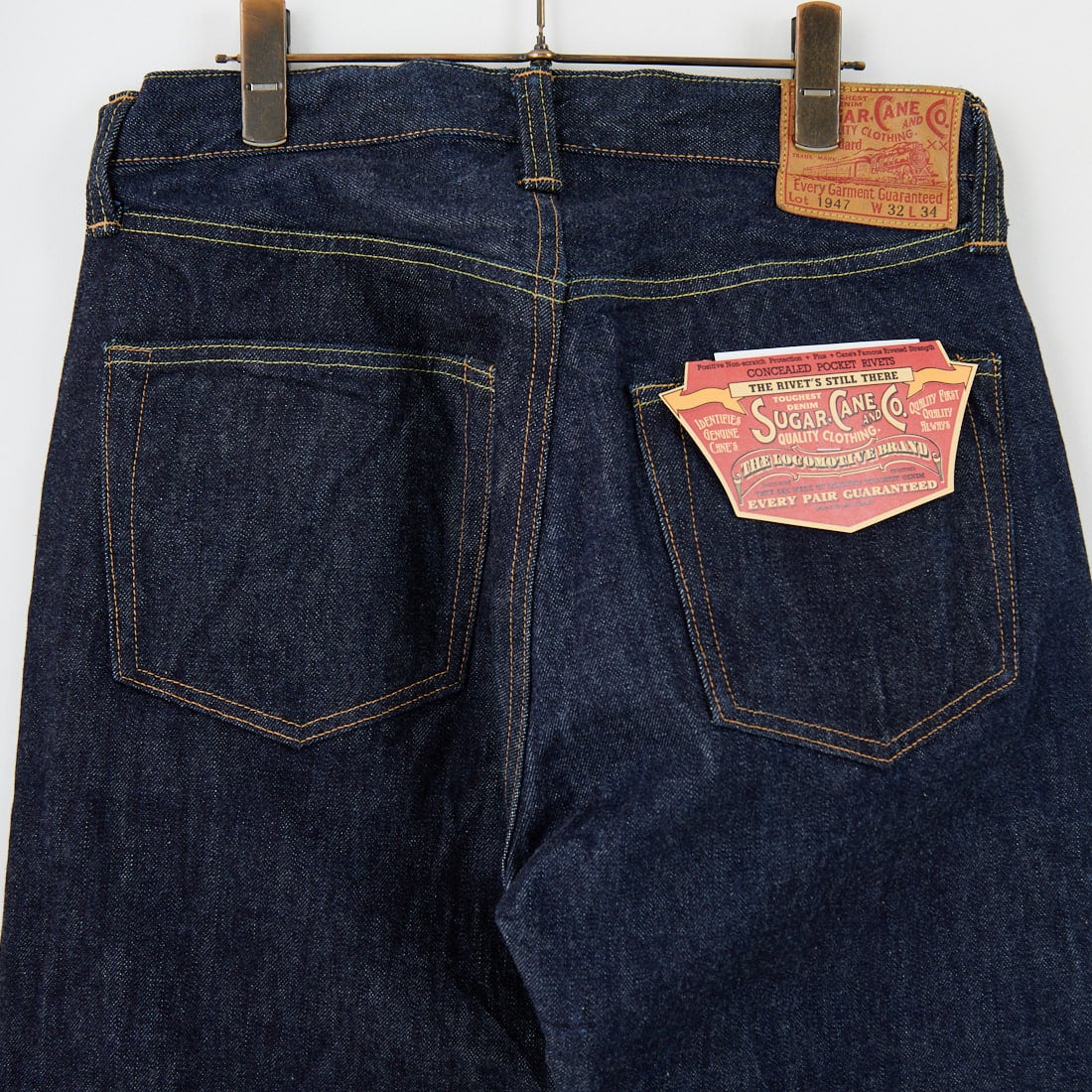 SUGAR CANE [シュガーケーン] 14.25ozスタンダードデニム 1947モデル [SC41947] 421A O.W
