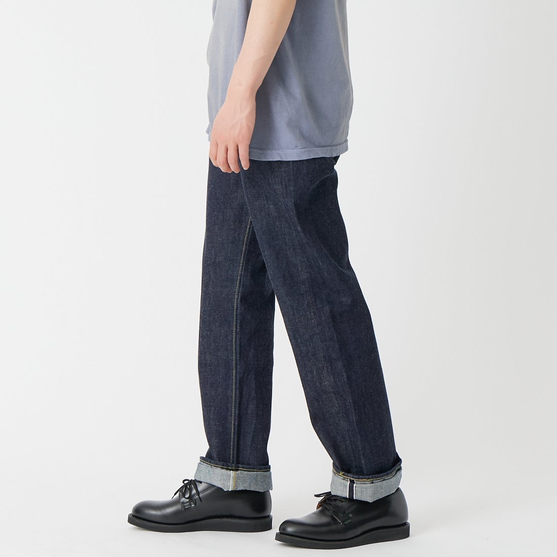 SUGAR CANE [シュガーケーン] 14.25ozスタンダードデニム 1947モデル [SC41947] 421A O.W &&モデル身長：177cm 着用サイズ：32&&