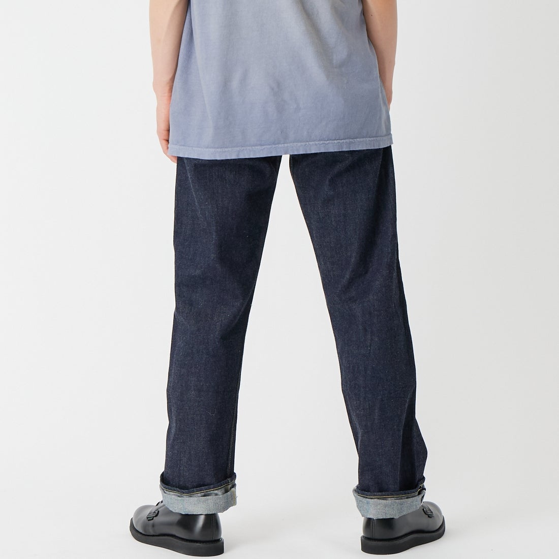 SUGAR CANE [シュガーケーン] 14.25ozスタンダードデニム 1947モデル [SC41947] 421A O.W &&モデル身長：177cm 着用サイズ：32&&
