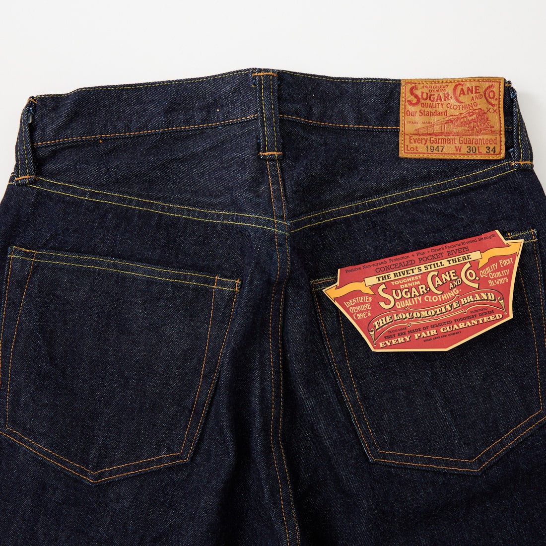 SUGAR CANE [シュガーケーン] 14.25ozスタンダードデニム 1947モデル [SC41947] 421A O.W