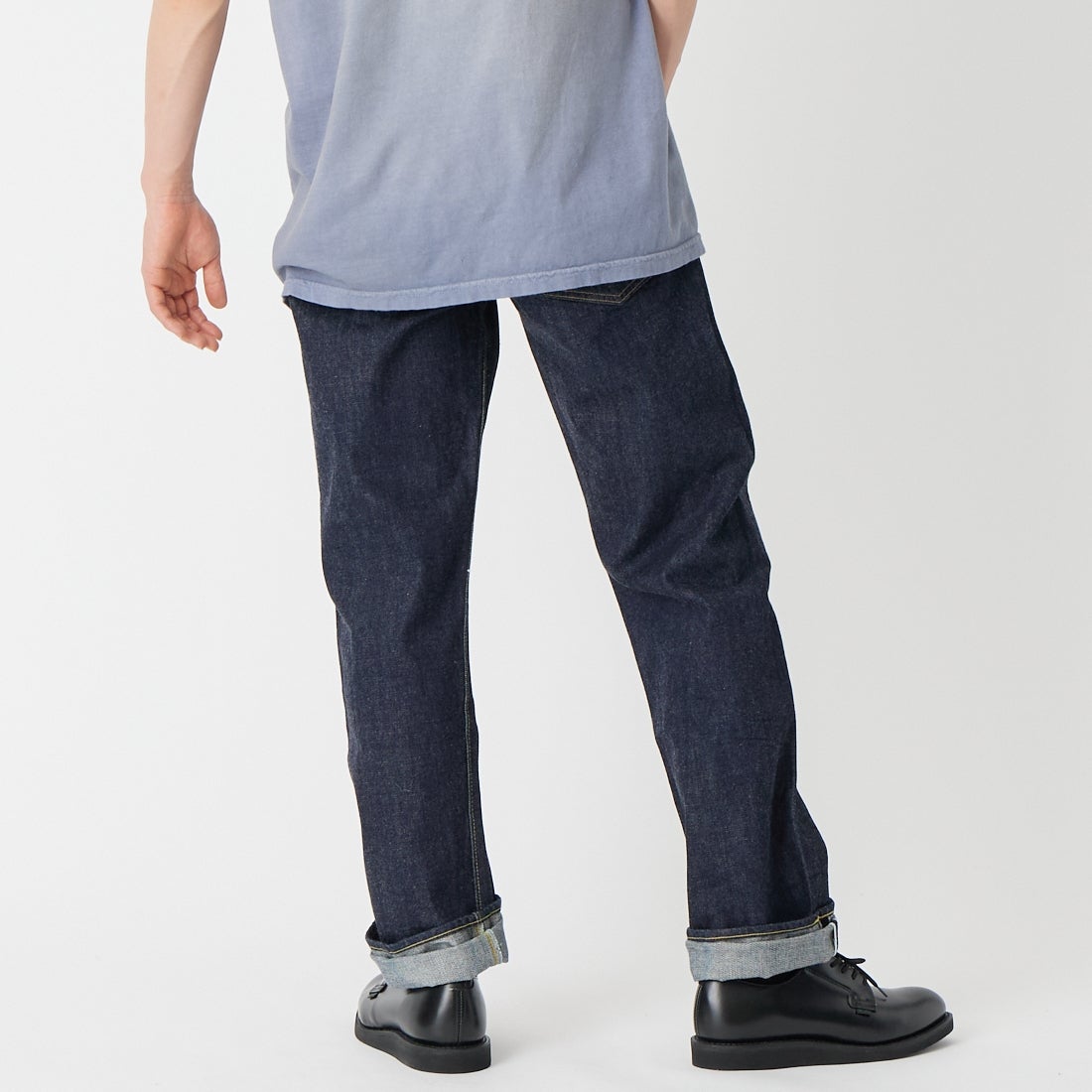 SUGAR CANE [シュガーケーン] 14.25ozスタンダードデニム 1947モデル [SC41947] 421A O.W &&モデル身長：177cm 着用サイズ：32&&