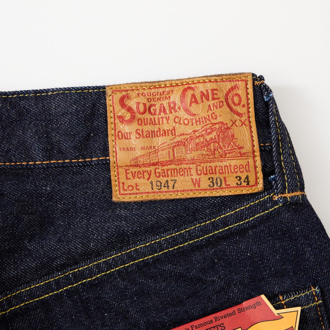 SUGAR CANE [シュガーケーン] 14.25ozスタンダードデニム 1947モデル [SC41947] 421A O.W